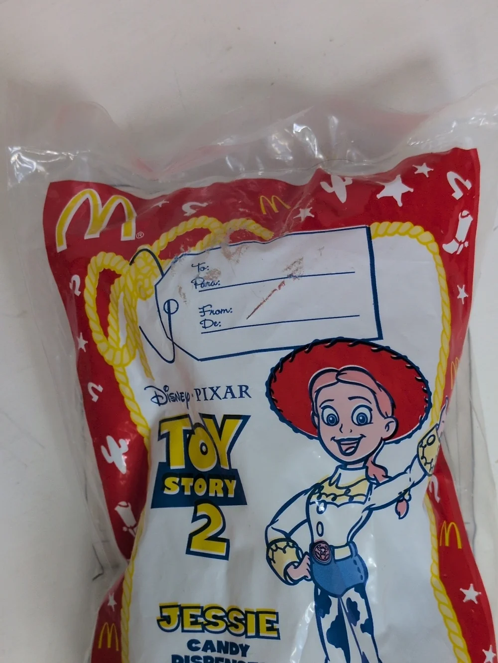 Vintage 1999 Toy Story 2 McDonald's Woodie and Jessie Candy Dispensers